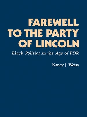 cover image of Farewell to the Party of Lincoln
